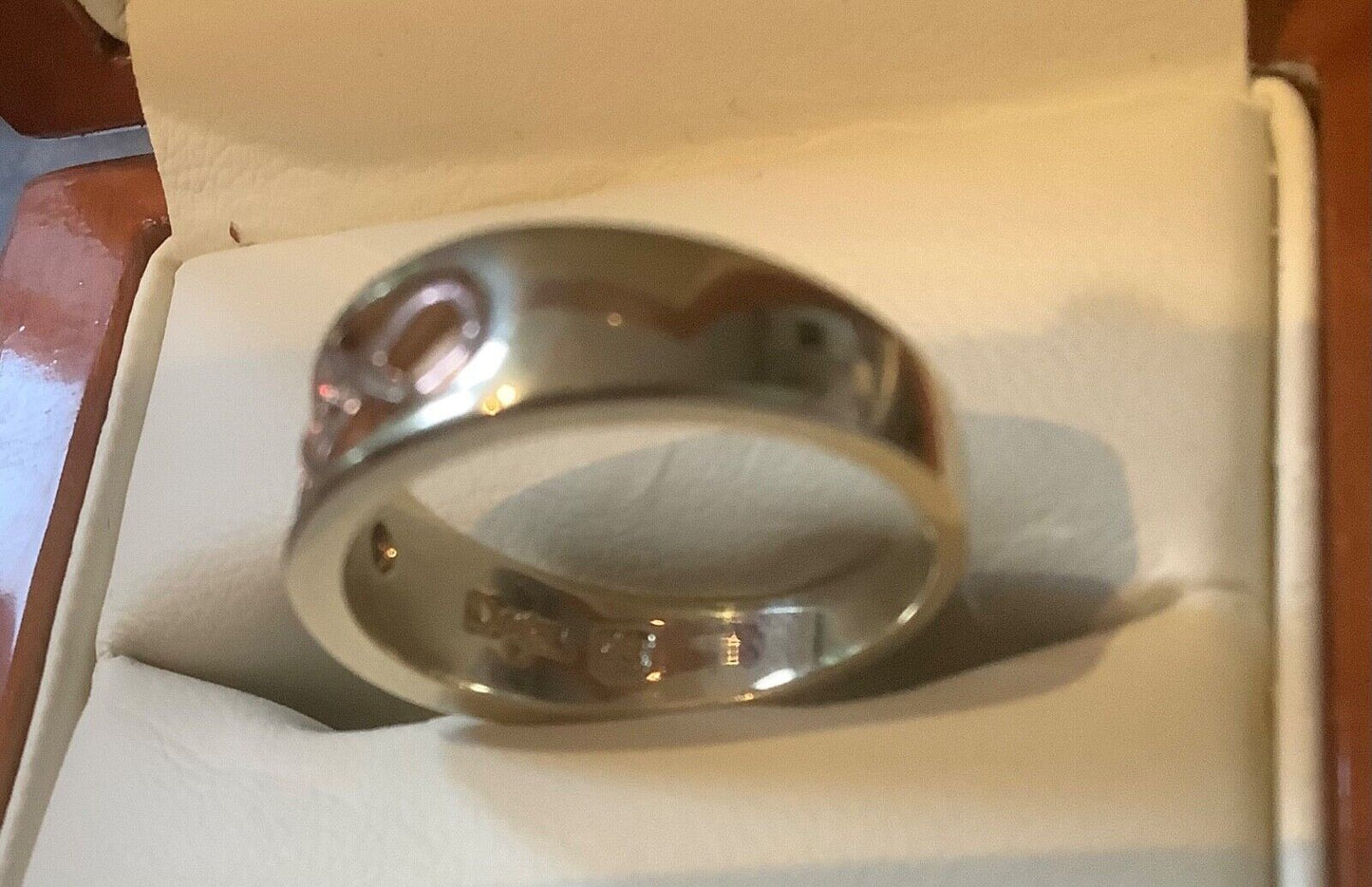 Clogau 9ct Queen Elizabeth Anniversary 3 Diamond ring size O yellow & rose gold