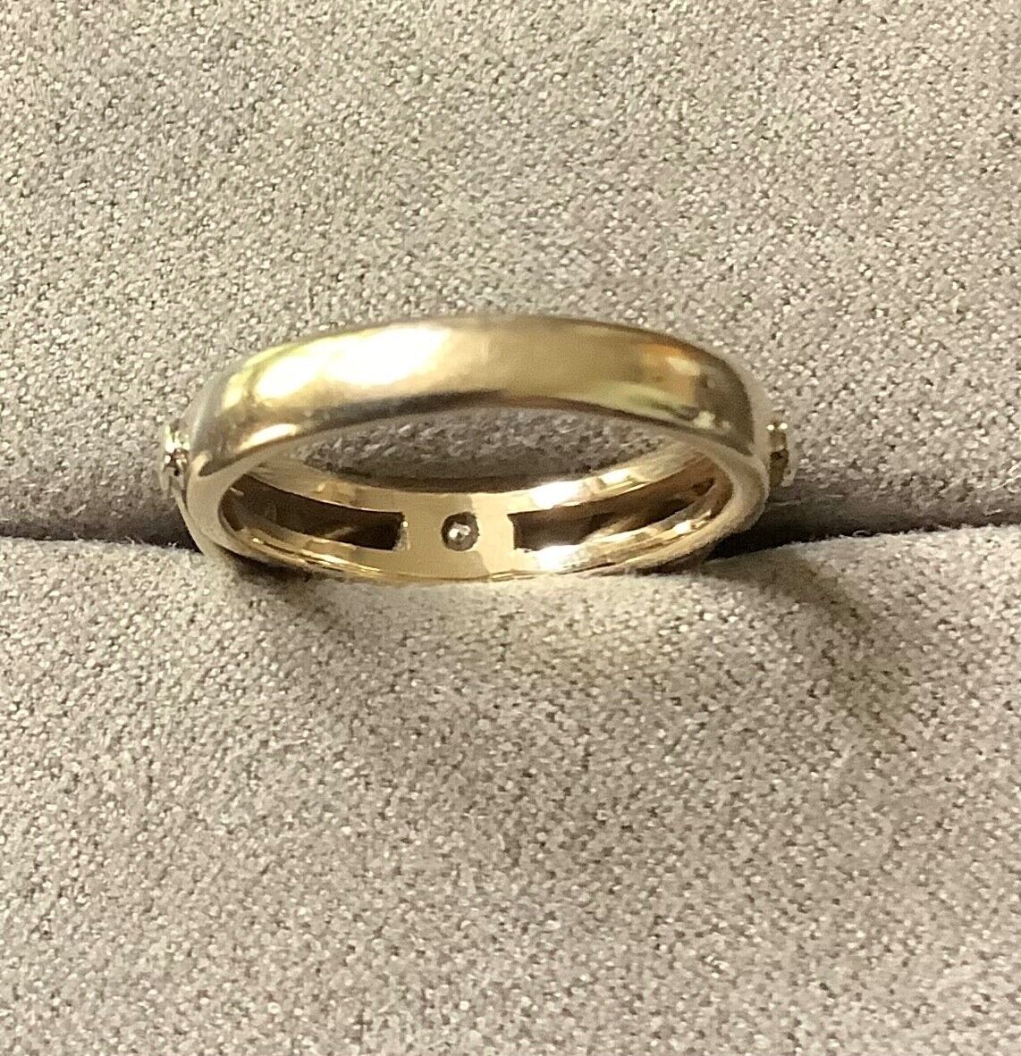 Clogau 9ct Tree of Life Moon white gold and yellow gold ring size O