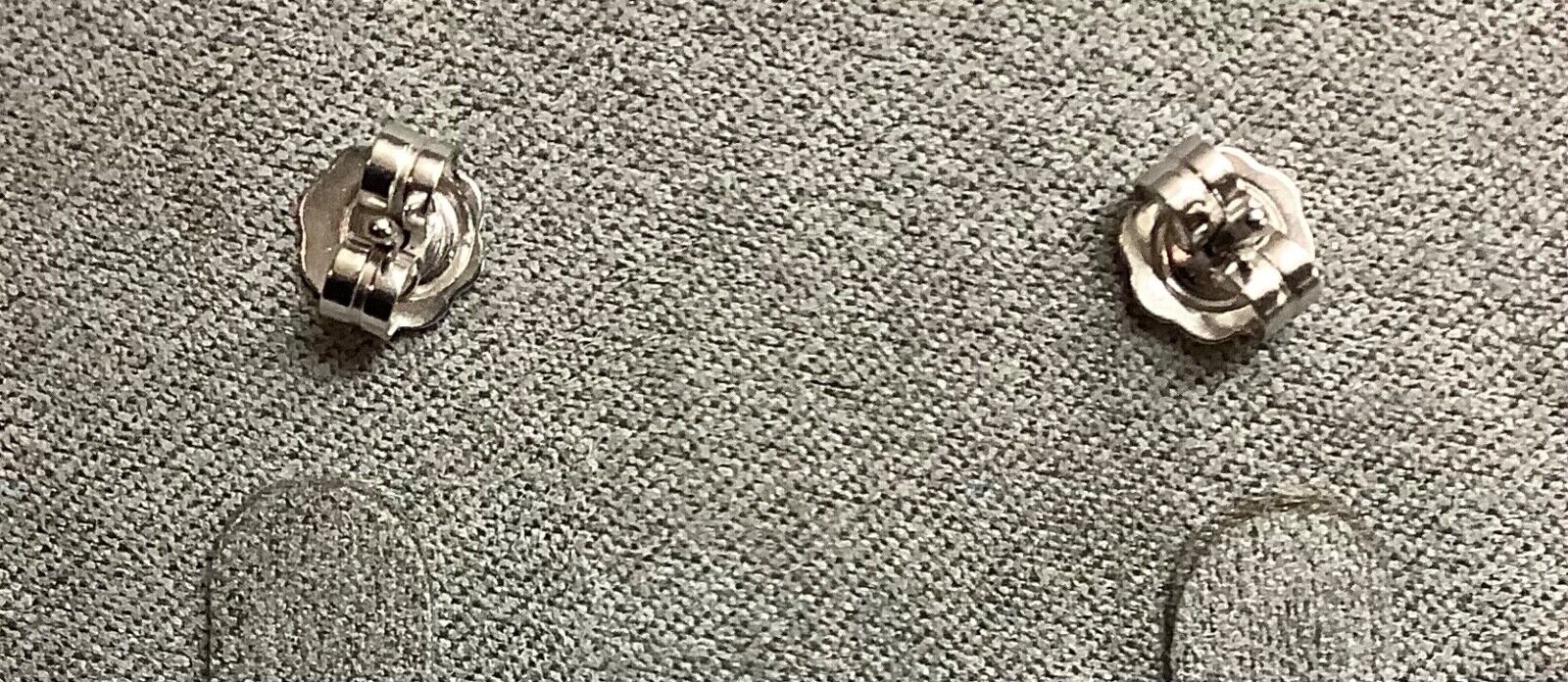 Clogau green jasper Ivy Leaves white topaz earrings silver rose gold RRP £330