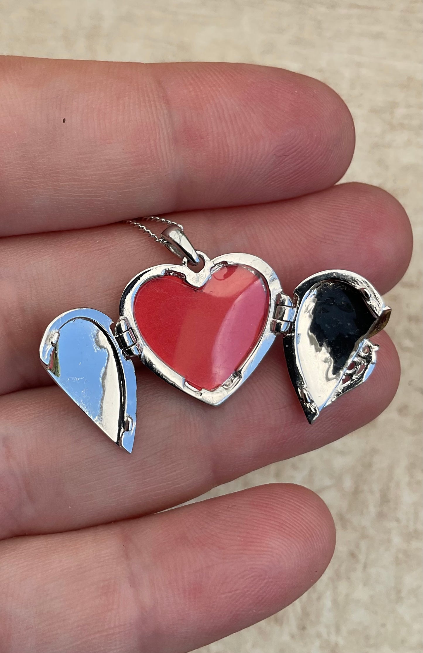 Clogau Spirit of Christmas Past Present and Future Heart Locket necklace 18,20,22” topaz silver and rose gold