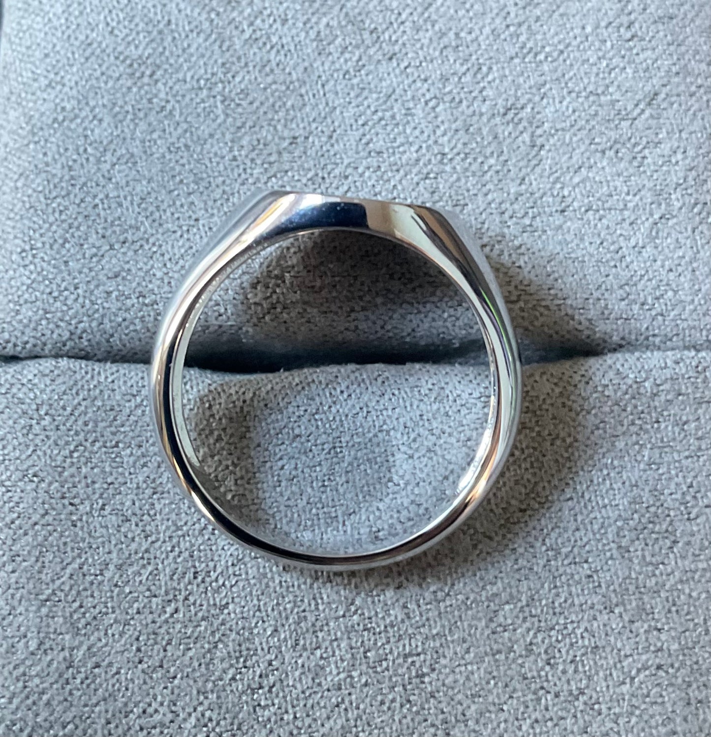 Clogau Unisex Tree of Life Signet ring in silver and rose gold size P
