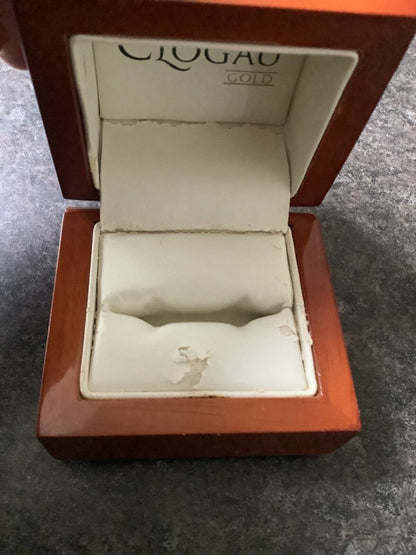 Clogau 9ct Ar Dan Amethyst and Diamond Tree of Life ring P yellow & rose gold