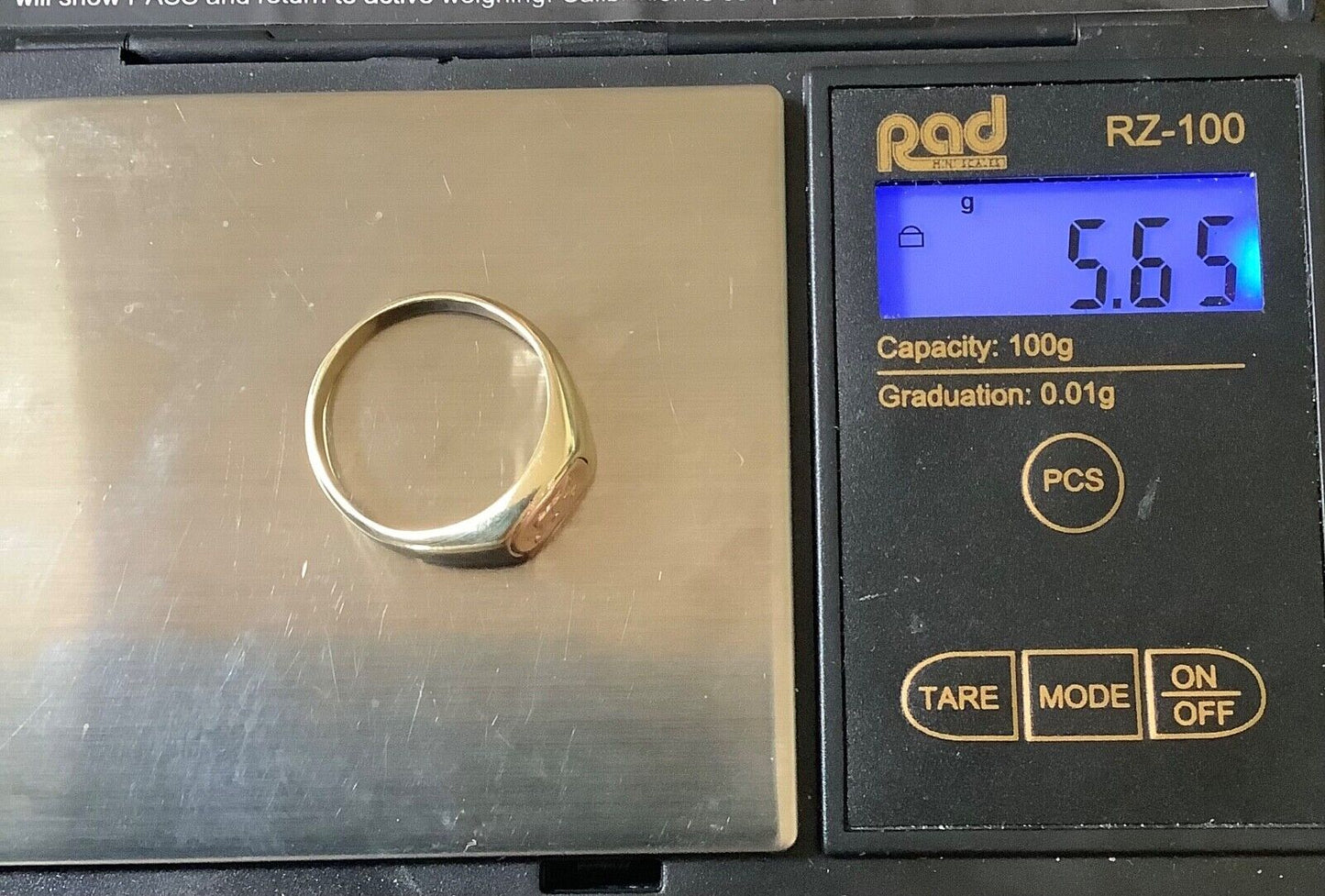 Clogau 9ct Dragon Signet ring S yellow & rose gold 5.65g Unisex gents RRP £620