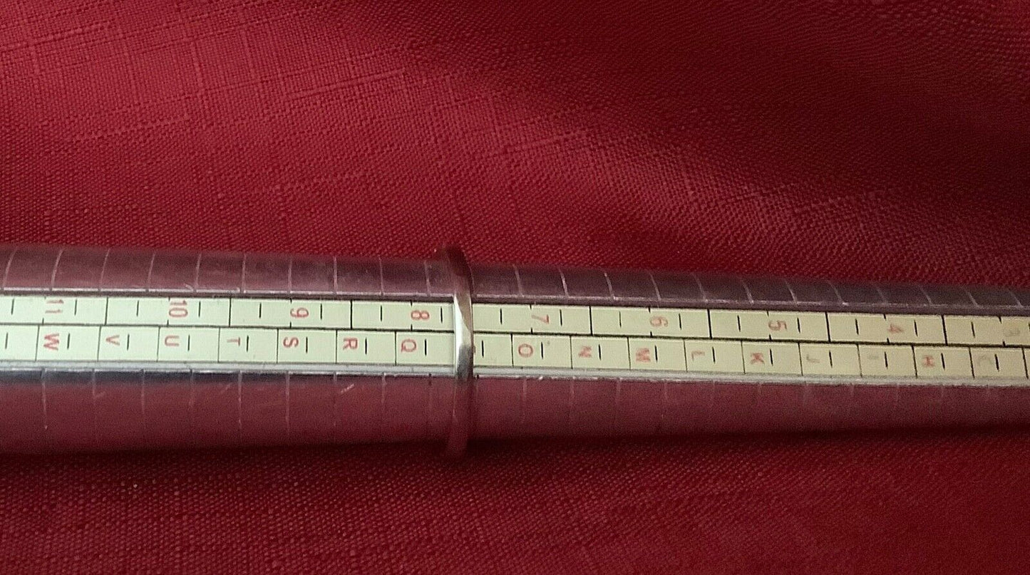 9ct white gold 0.15ct natural diamond 3 stacking rings size O1/2 - P RRP £699