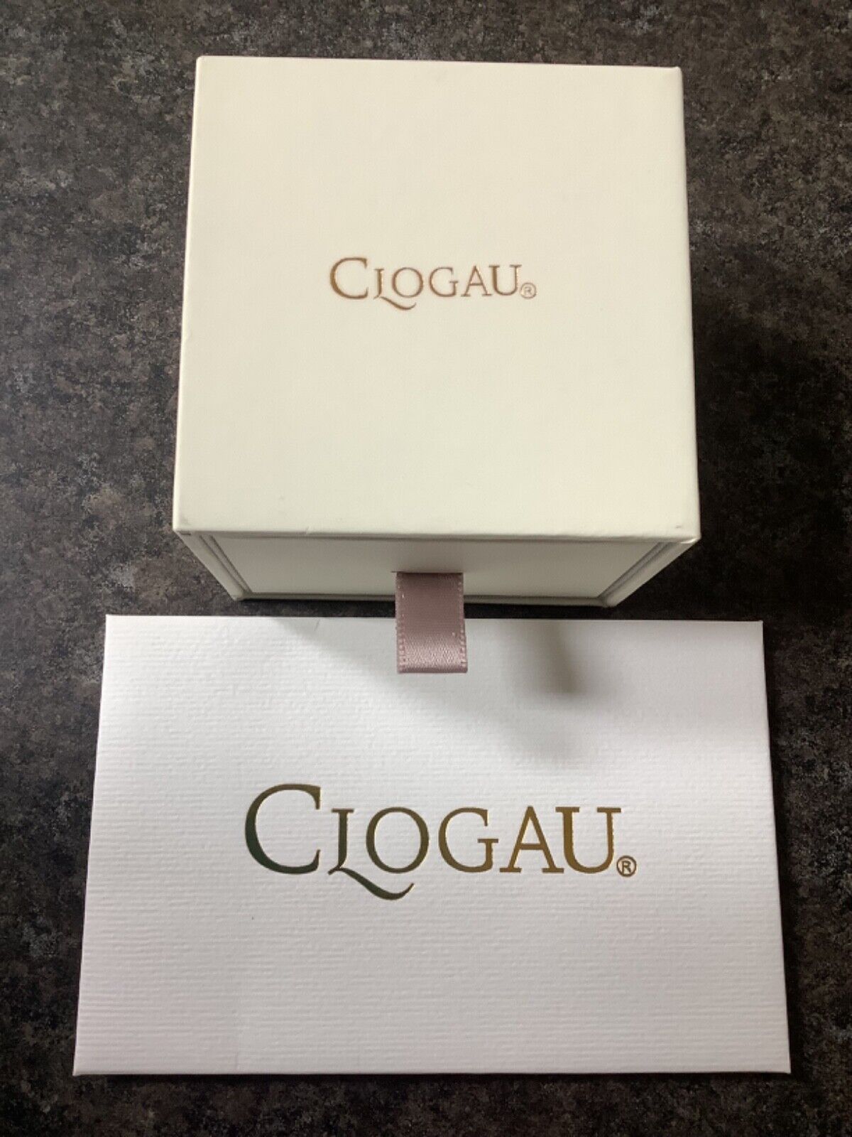 Clogau February Amethyst birthstone stud earrings silver and rose gold