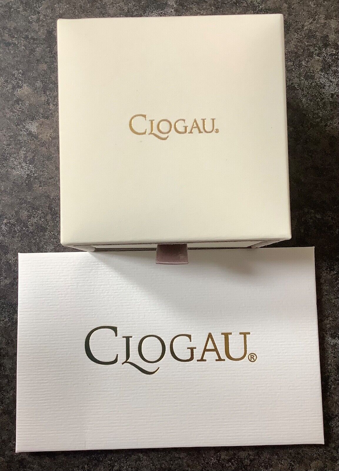 Clogau November Citrine birthstone stud earrings silver and rose gold