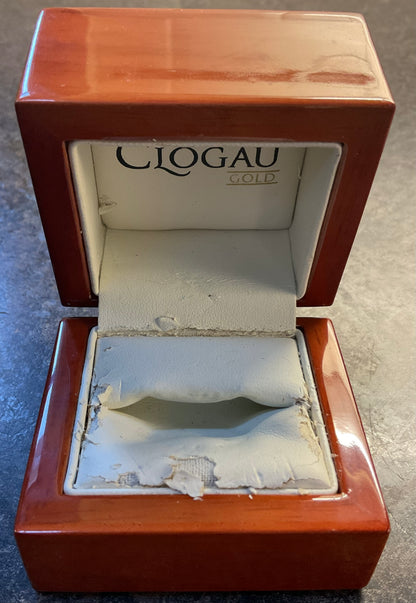 Clogau 9ct Tree of Life wide triple row ring size M1/2- N yellow and rose gold 7.21g