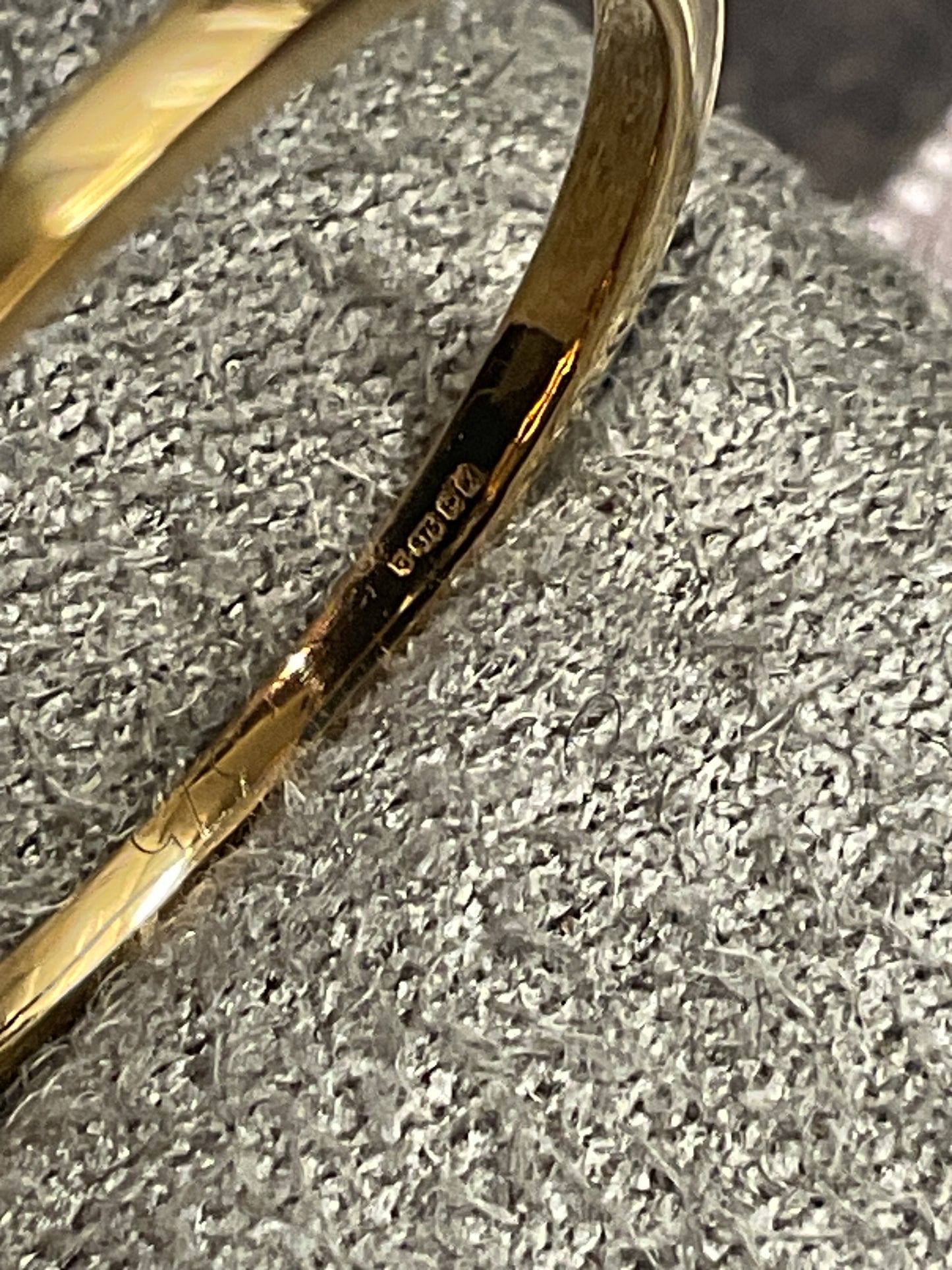 1/4ct Golden Ivory Diamonds 9ct ring size R1/2 yellow gold with certificate