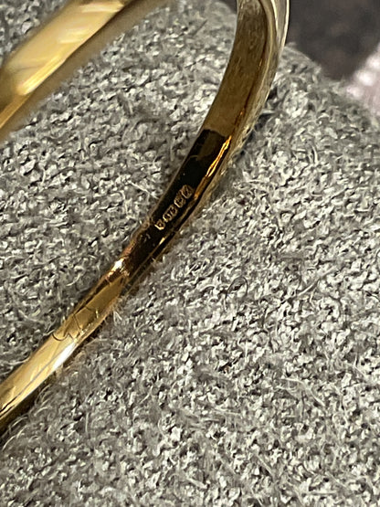 1/4ct Golden Ivory Diamonds 9ct ring size R1/2 yellow gold with certificate