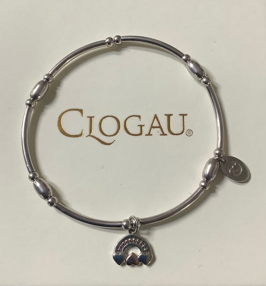 Clogau Enfys Bach affinity bracelet silver and rose gold