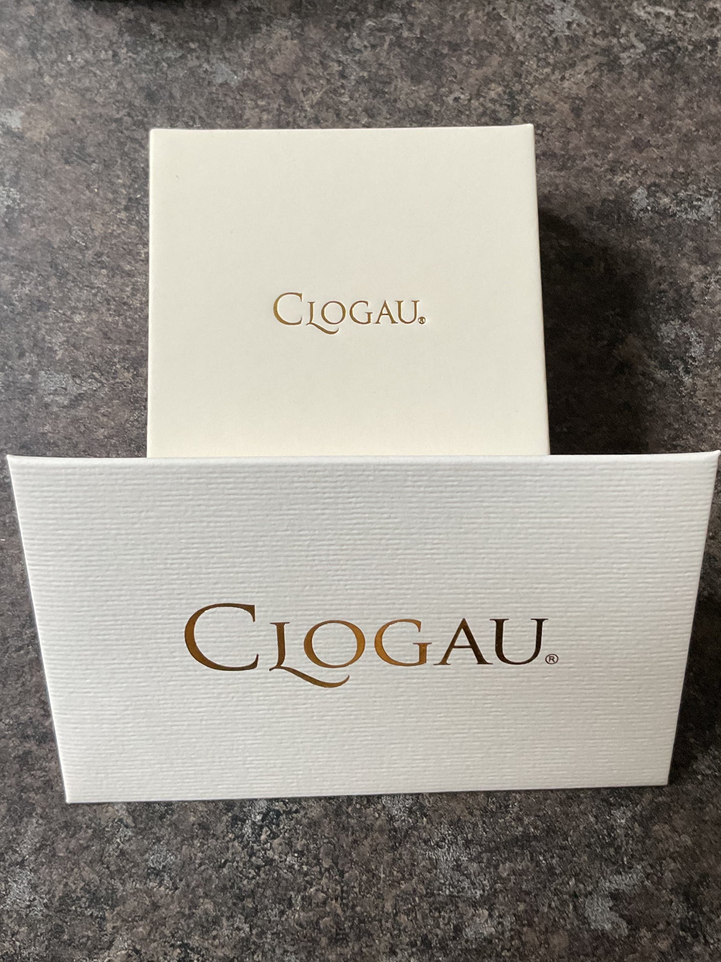 Clogau Tree of Life Two Tone alternating silver and rose gold leaf band ring size O RRP £209