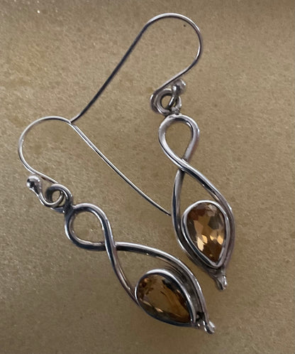 925 sterling silver necklaces and earrings with Amethyst and Amber £100 for the bundle