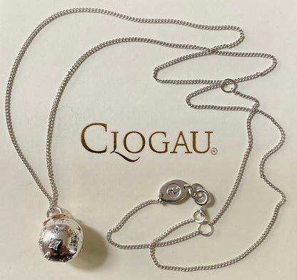 Clogau Christmas Bauble pendant necklace 18, 20, 22” in silver and rose gold