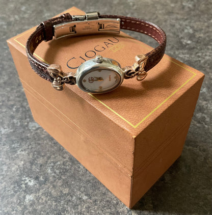Clogau Tree of Life Ladies watch with Diamond accents in silver and rose gold