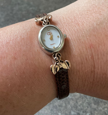 Clogau Tree of Life Ladies watch with Diamond accents in silver and rose gold