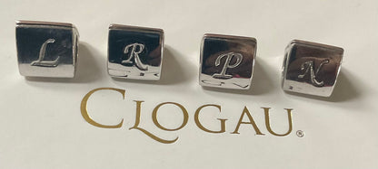 Clogau Initial Milestones Bead Charms L, R, N, P