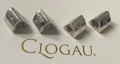 Clogau Initial Milestones Bead Charms L, R, N, P