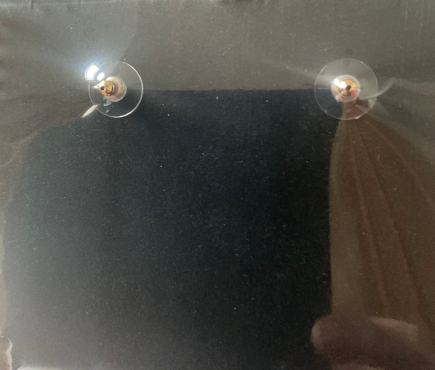 Butler and Wilson gold tone Art Deco dangle/drop earrings with aurora borealis Austrian crystals sealed in original box