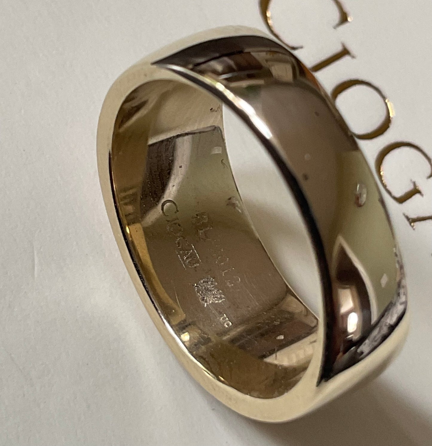 Clogau 9ct Queens Diamond Jubilee Limited Edition ring size J yellow and rose gold edition number 31/2012