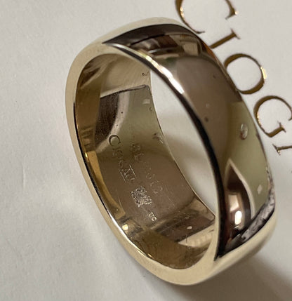 Clogau 9ct Queens Diamond Jubilee Limited Edition ring size J yellow and rose gold edition number 31/2012