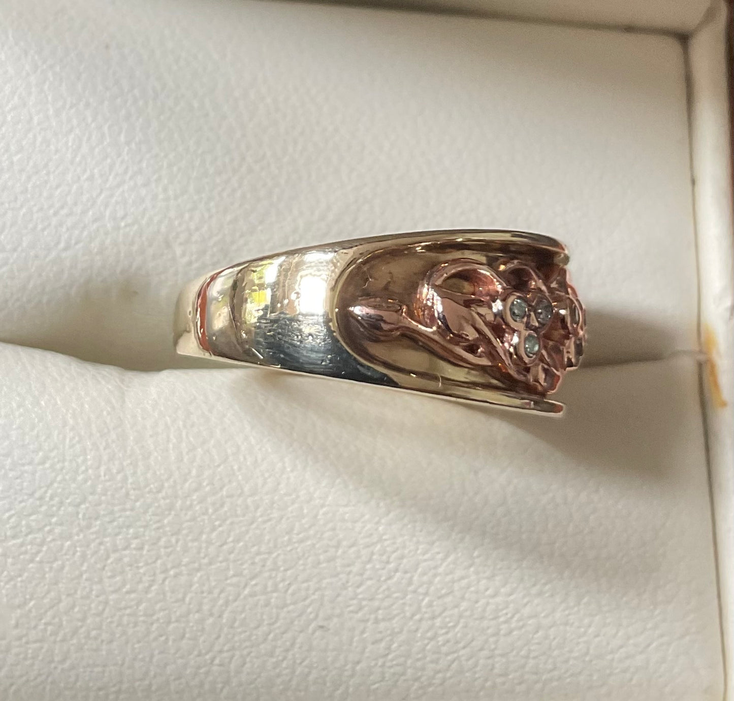 Clogau 9ct Cariad Am Byth Diamond ring to mark wedding of Prince William & Kate Middleton size K with certificate