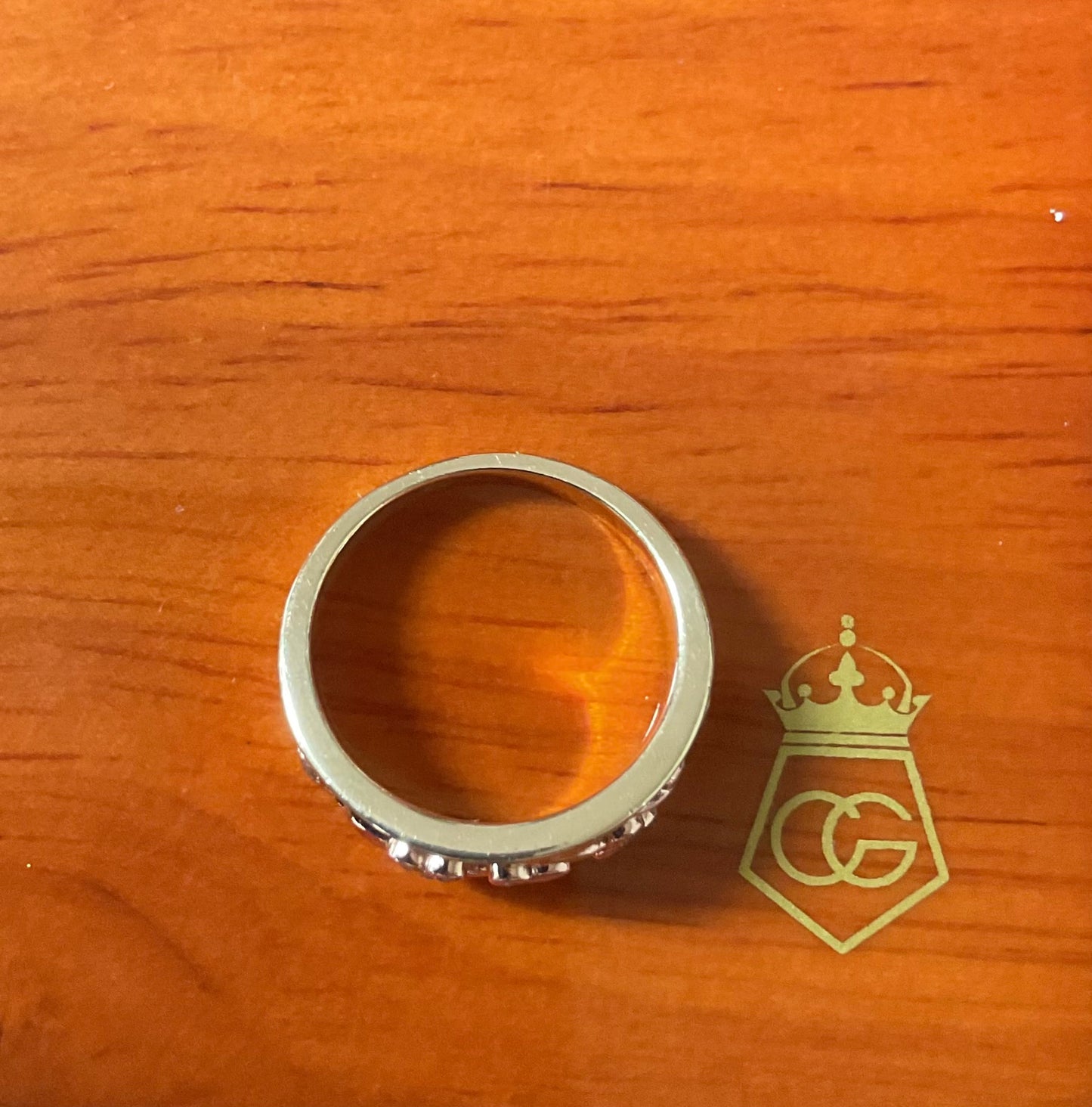 Clogau 9ct Cariad Am Byth Diamond ring to mark wedding of Prince William & Kate Middleton size K with certificate