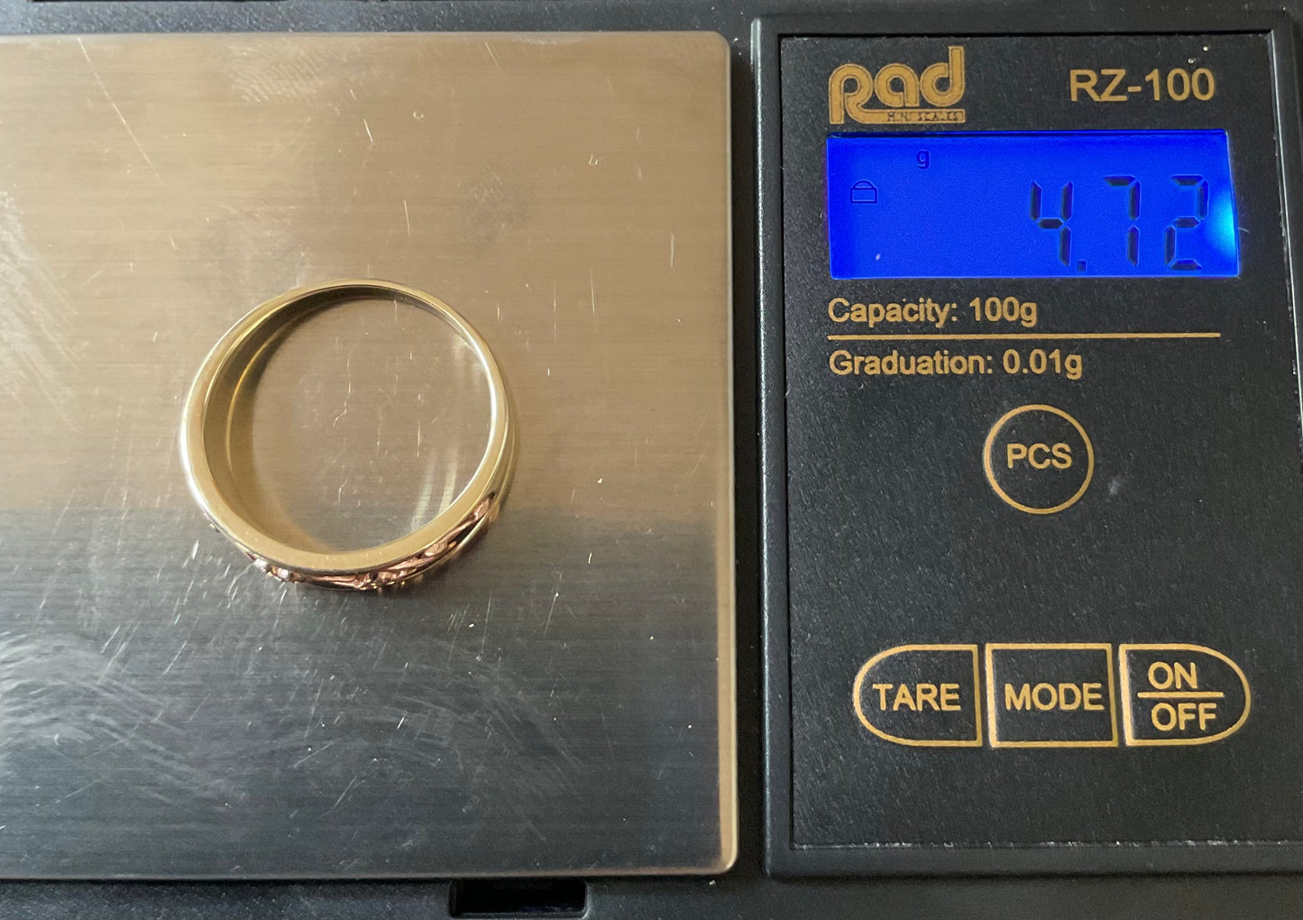 Clogau 9ct Diamond Cariad Am Byth ring size U in yellow & rose gold to commemorate the wedding of Prince William to Kate Middleton 4. 72g