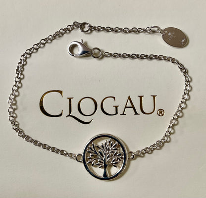 Clogau Tree of Life affinity chain bracelet in silver and rose gold 16 or 18cm