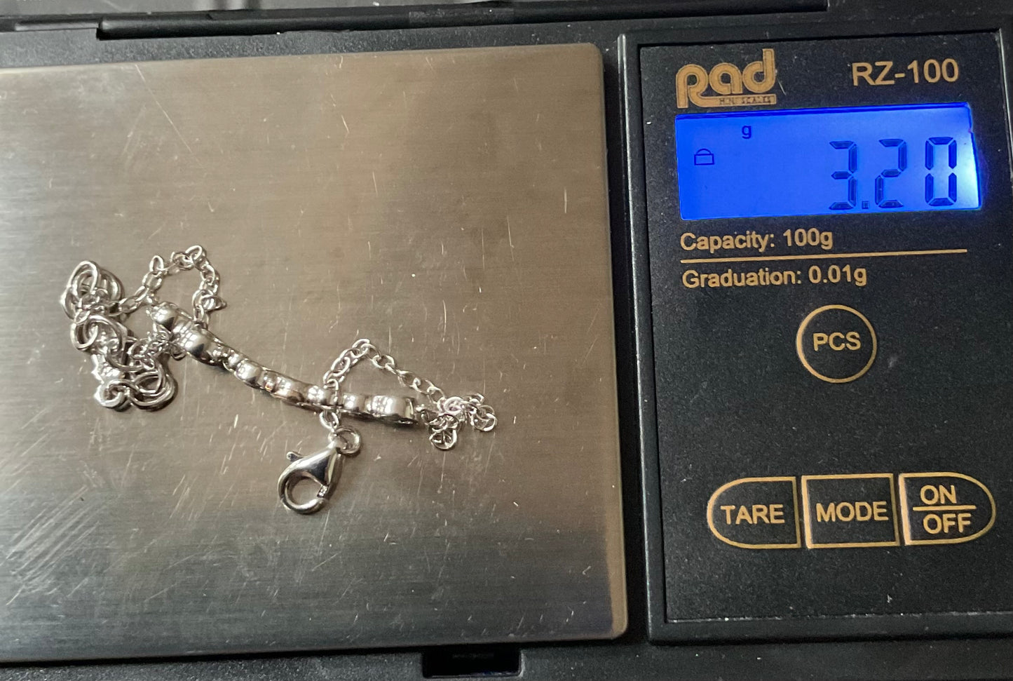 Clogau Celebration White Topaz bracelet in silver a rose gold 16-18.5cm