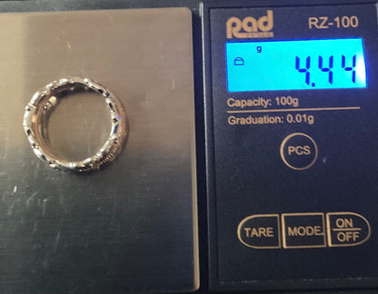 Clogau Am Byth Diamond ring size M silver and rose gold RRP £500