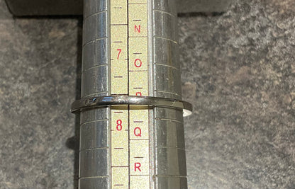 Clogau Close to my Heart Open ring in silver and rose gold size P