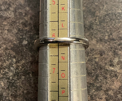 Clogau Cwtch Double Heart ring in silver and rose gold size M and P RRP £159