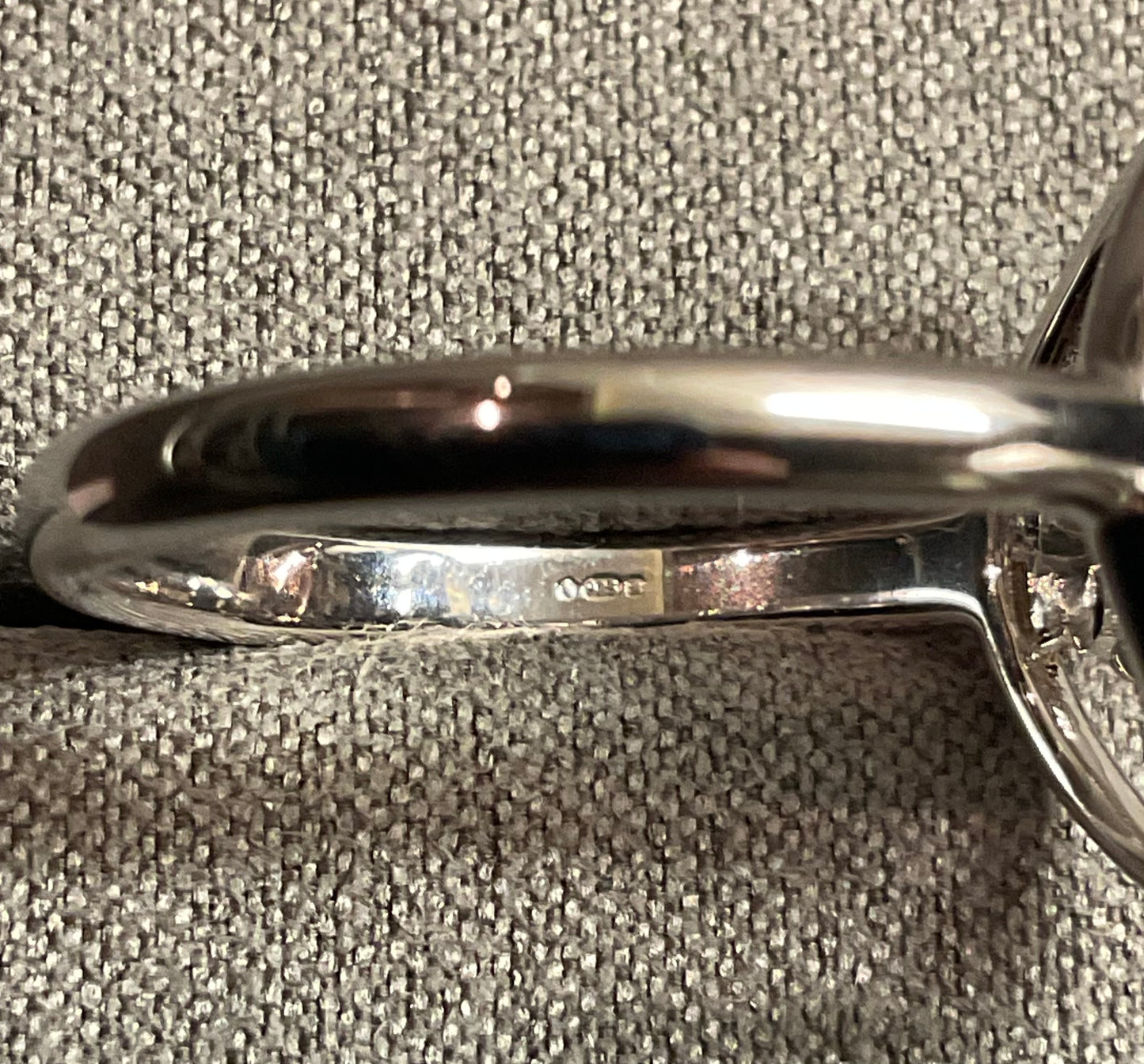 Clogau Tree of Life Circle ring in silver and rose gold size R