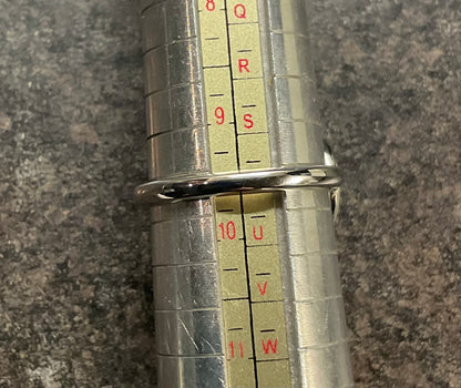 Clogau Tree of Life Circle ring in silver and rose gold size R