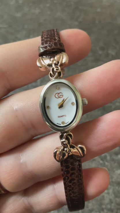 Clogau Tree of Life Ladies watch with Diamond accents in silver and rose gold